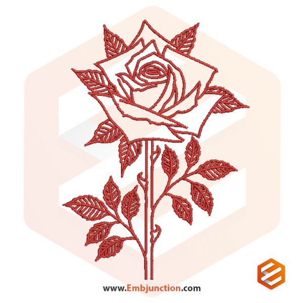 ROSE EMBROIDERY DESIGN